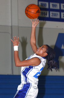 Ashlie Bruner and the Palisades High girls' basketball team travel to Dorsey for a nonleague game Thursday at 6 p.m.